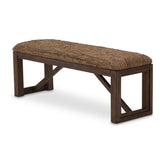 Carrollton Rustic Ranch Bench from Michael Amini - Luna Furniture