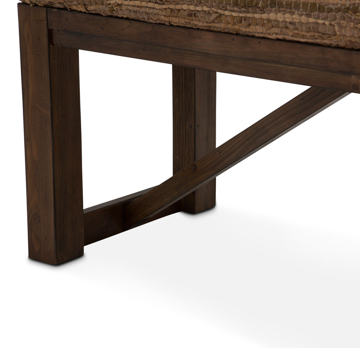 Carrollton Rustic Ranch Bench from Michael Amini - Luna Furniture
