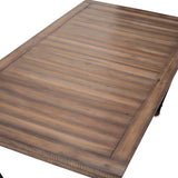 Crossings Reclaimed Barn Rectangular Dining Table from Michael Amini - Luna Furniture