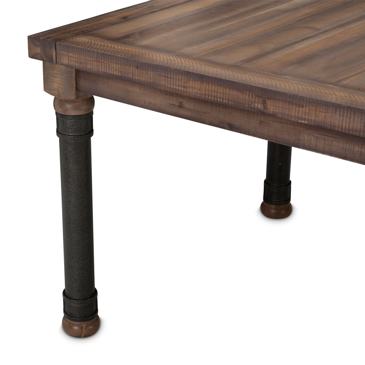 Crossings Reclaimed Barn Rectangular Dining Table from Michael Amini - Luna Furniture