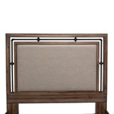 Crossings Reclaimed Barn Eastern King Panel Bed W/ Drawers from Michael Amini - Luna Furniture