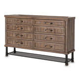 Crossings Reclaimed Barn Storage Console-dresser-sideboard-credenza from Michael Amini - Luna Furniture