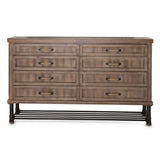 Crossings Reclaimed Barn Storage Console-dresser-sideboard-credenza from Michael Amini - Luna Furniture