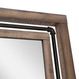 Crossings Reclaimed Barn Dresser Mirror from Michael Amini - Luna Furniture