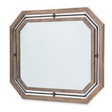 Crossings Reclaimed Barn Wall Mirror from Michael Amini - Luna Furniture