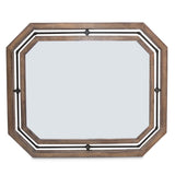 Crossings Reclaimed Barn Wall Mirror from Michael Amini - Luna Furniture