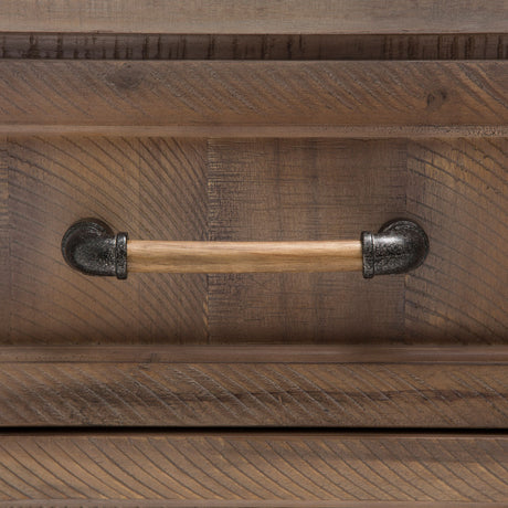 Crossings Reclaimed Barn 6 Drawer Vertical Storage Cabinets-chest Of Drawers from Michael Amini - Luna Furniture