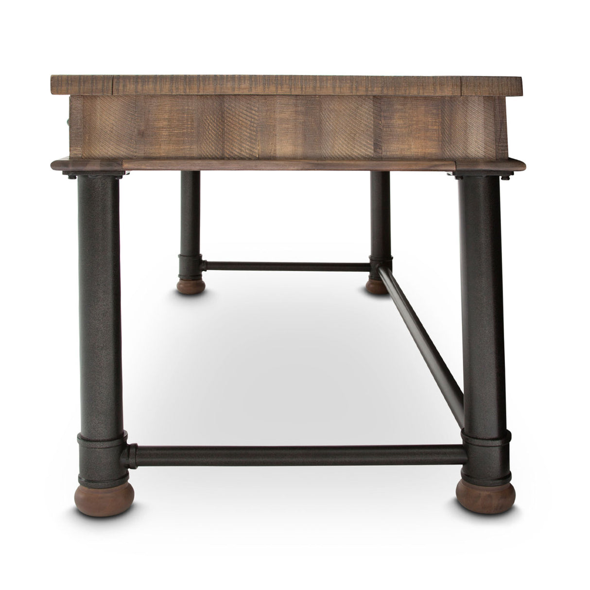 Crossings Reclaimed Barn Writing Desk from Michael Amini - Luna Furniture