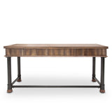 Crossings Reclaimed Barn Writing Desk from Michael Amini - Luna Furniture