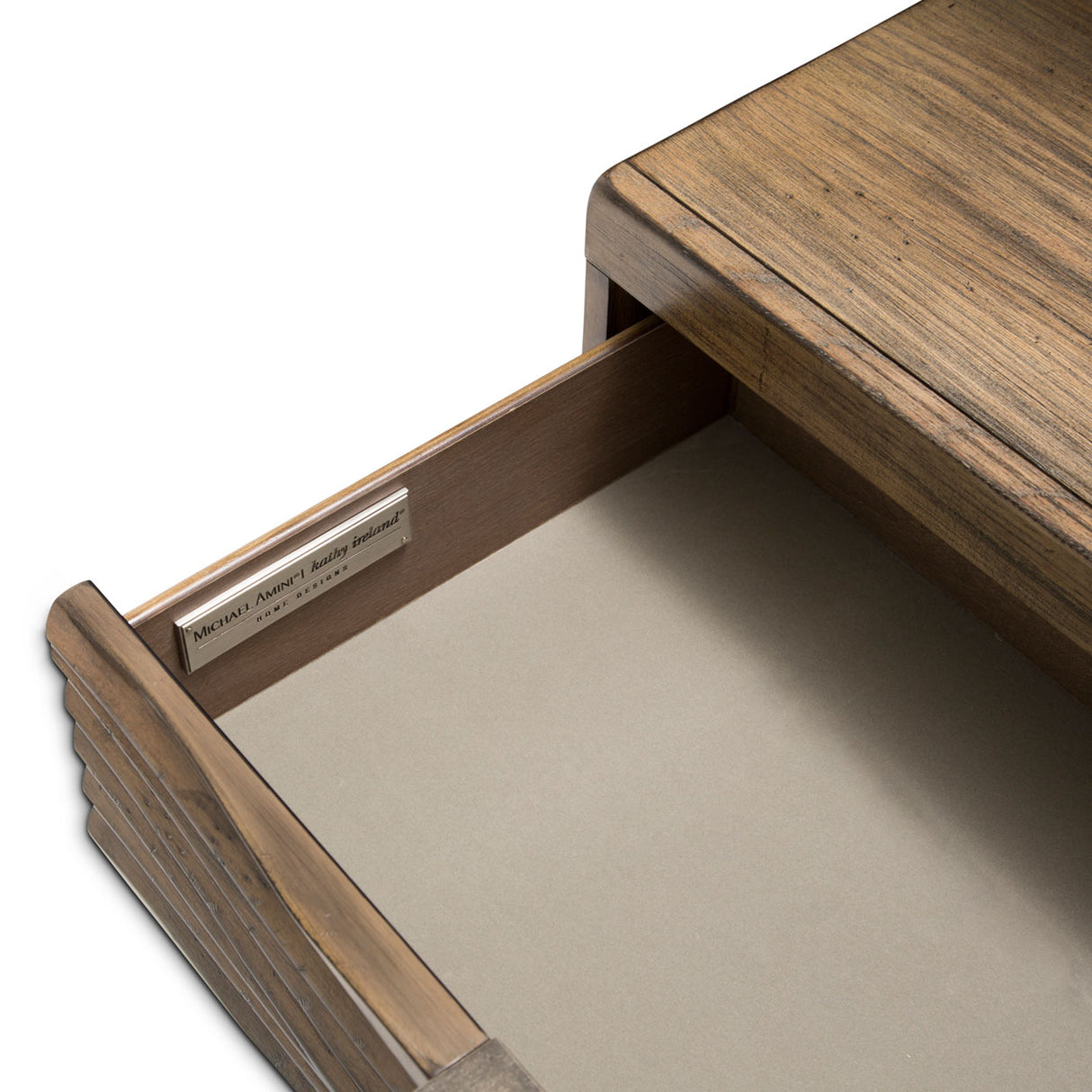 Del Mar Sound Boardwalk 1-drawer Nightstand from Michael Amini - Luna Furniture