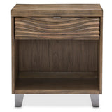 Del Mar Sound Boardwalk 1-drawer Nightstand from Michael Amini - Luna Furniture