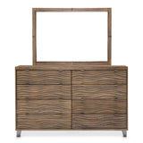 Del Mar Sound Boardwalk Dresser With Mirror from Michael Amini - Luna Furniture