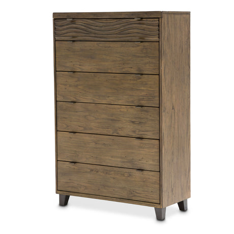 Del Mar Sound Boardwalk 6-drawer Vertical Chest from Michael Amini - Luna Furniture