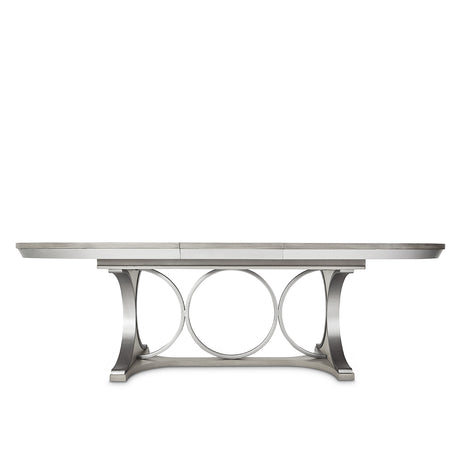 Eclipse Moonlight Oval Dining Table from Michael Amini - Luna Furniture