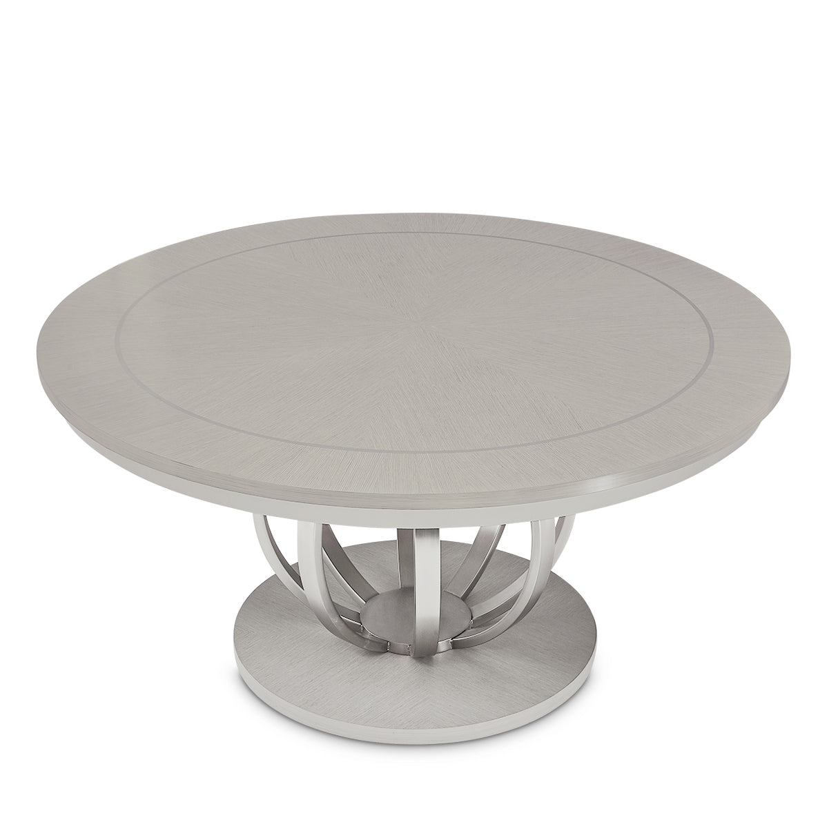 Eclipse Moonlight Round Dining Table from Michael Amini - Luna Furniture