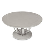 Eclipse Moonlight Round Dining Table from Michael Amini - Luna Furniture