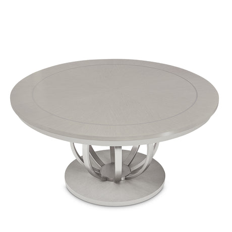 Eclipse Moonlight Round Dining Table from Michael Amini - Luna Furniture