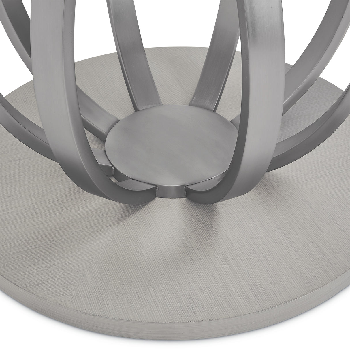 Eclipse Moonlight Round Dining Table from Michael Amini - Luna Furniture