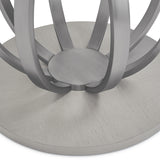 Eclipse Moonlight Round Dining Table from Michael Amini - Luna Furniture