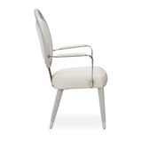 Eclipse Moonlight Dining Arm Chair from Michael Amini - Luna Furniture