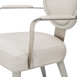 Eclipse Moonlight Dining Arm Chair from Michael Amini - Luna Furniture