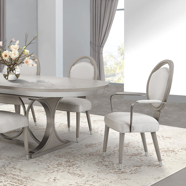 Eclipse Moonlight Dining Arm Chair