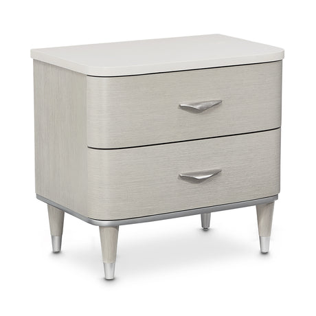 Eclipse Moonlight Nightstand from Michael Amini - Luna Furniture