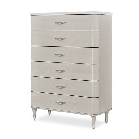 Eclipse Moonlight 6-drawer Vertical Chest from Michael Amini - Luna Furniture