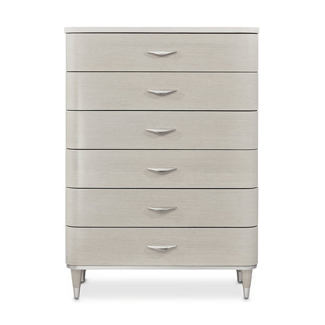 Eclipse Moonlight 6-drawer Vertical Chest from Michael Amini - Luna Furniture