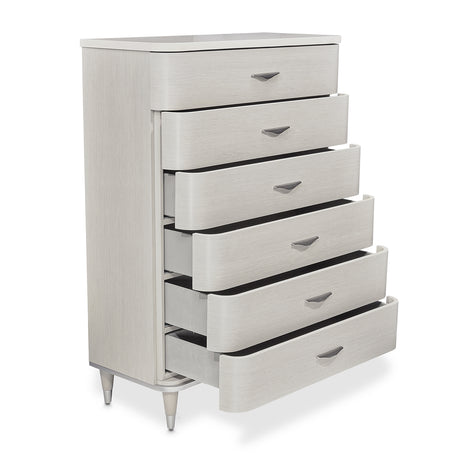 Eclipse Moonlight 6-drawer Vertical Chest from Michael Amini - Luna Furniture