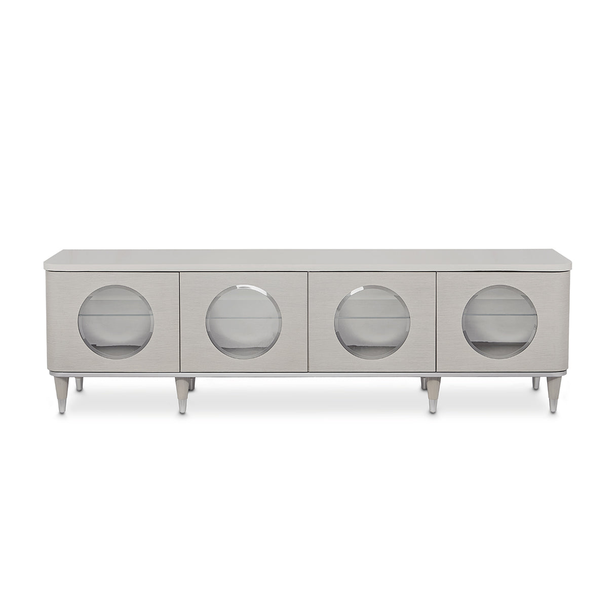 Eclipse Moonlight Media Console from Michael Amini - Luna Furniture