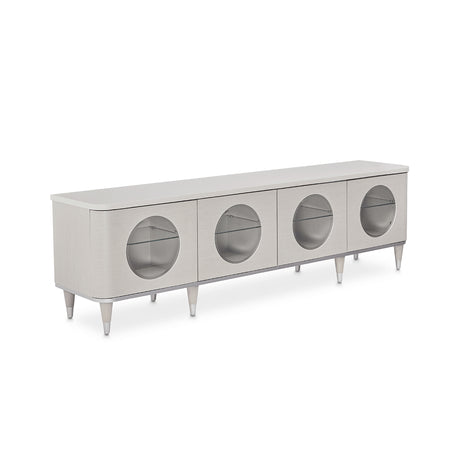 Eclipse Moonlight Media Console from Michael Amini - Luna Furniture