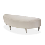 Eclipse Moonlight Bench from Michael Amini - Luna Furniture