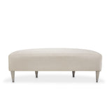 Eclipse Moonlight Bench from Michael Amini - Luna Furniture