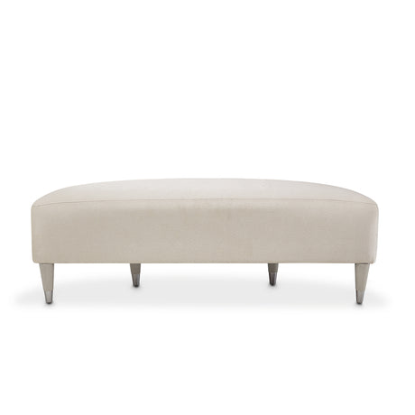 Eclipse Moonlight Bench from Michael Amini - Luna Furniture