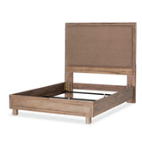 Hudson Ferry Driftwood Eastern King Panel Bed - Autumn Bronze from Michael Amini - Luna Furniture