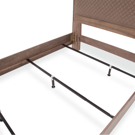 Hudson Ferry Driftwood Cal. King Panel Bed - Autumn Bronze from Michael Amini - Luna Furniture