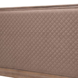 Hudson Ferry Driftwood Cal. King Panel Bed - Autumn Bronze from Michael Amini - Luna Furniture