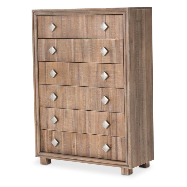 Hudson Ferry Driftwood 6-drawer Chest