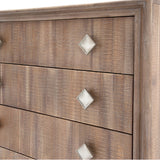 Hudson Ferry Driftwood 6-drawer Chest from Michael Amini - Luna Furniture
