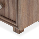 Hudson Ferry Driftwood 6-drawer Chest from Michael Amini - Luna Furniture
