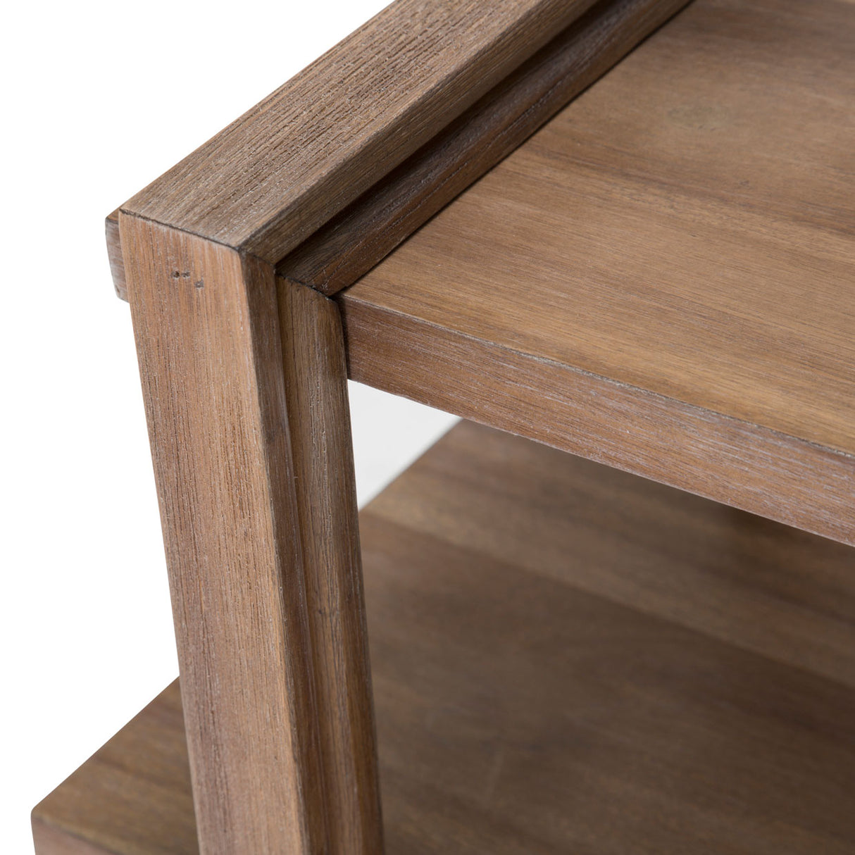 Hudson Ferry Driftwood Chair Side Table from Michael Amini - Luna Furniture