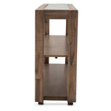 Hudson Ferry Driftwood Console Table from Michael Amini - Luna Furniture