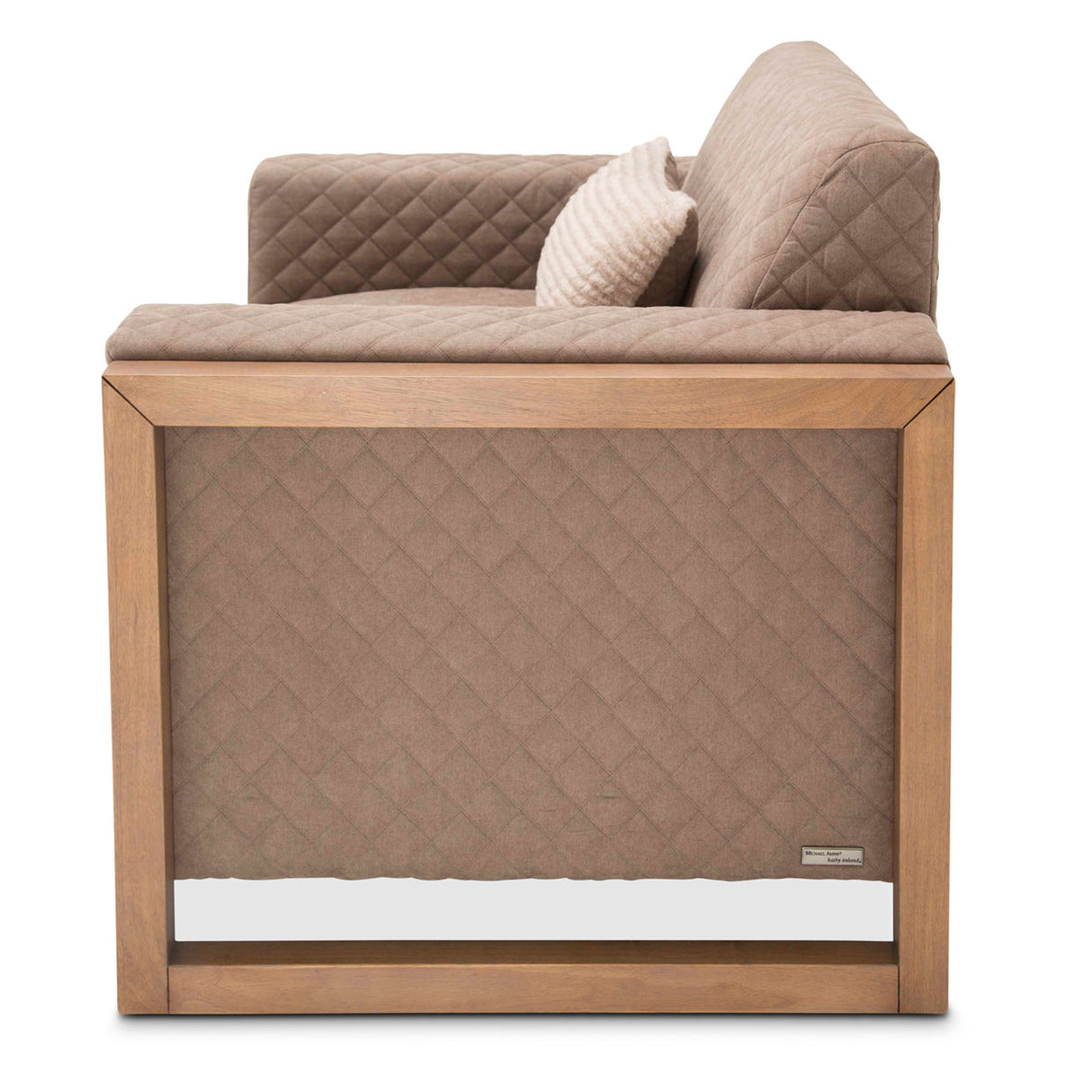 Hudson Ferry Driftwood Chair And A Half - Autumn Bronze from Michael Amini - Luna Furniture