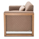Hudson Ferry Driftwood Chair And A Half - Autumn Bronze from Michael Amini - Luna Furniture