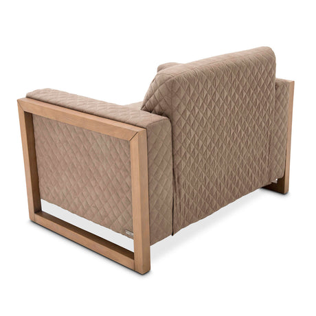 Hudson Ferry Driftwood Chair And A Half - Autumn Bronze from Michael Amini - Luna Furniture