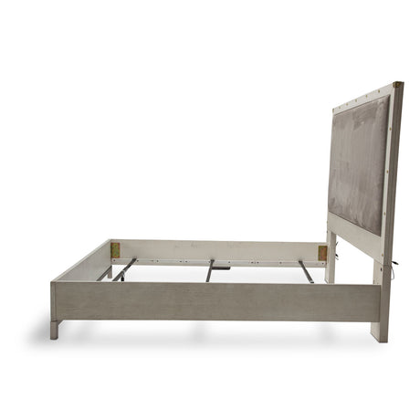 Menlo Station Eucalyptus Cal King Panel Bed (3 Pc) from Michael Amini - Luna Furniture