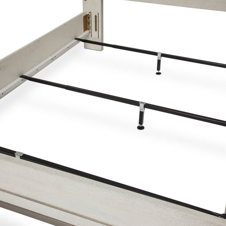 Menlo Station Eucalyptus Cal King Panel Bed (3 Pc) from Michael Amini - Luna Furniture