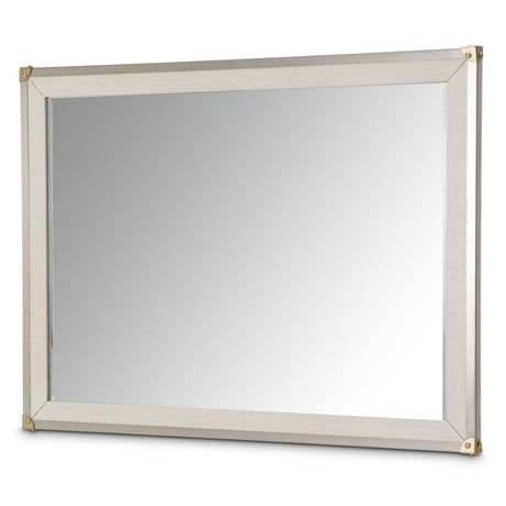 Menlo Station Eucalyptus Sideboard Mirror from Michael Amini - Luna Furniture