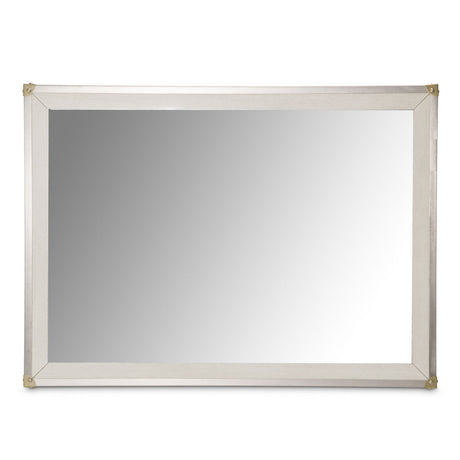Menlo Station Eucalyptus Sideboard Mirror from Michael Amini - Luna Furniture